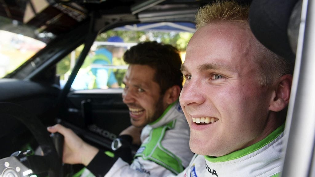 Esapekka Lappi ja kartturi Janne Ferm.