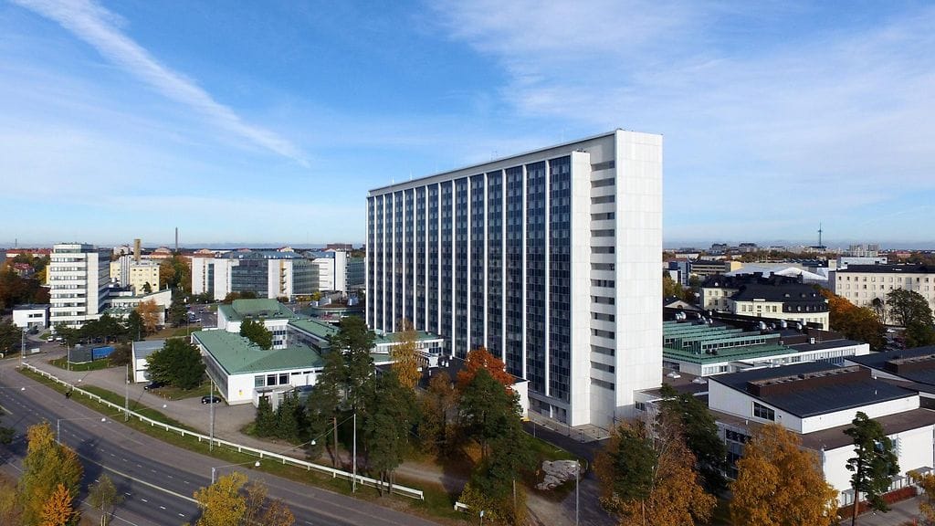 Meilahden sairaala-alue lokakuussa 2015.