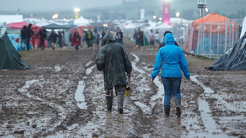 Rock am Ring Saksa salama musiikki sää myrsky 2