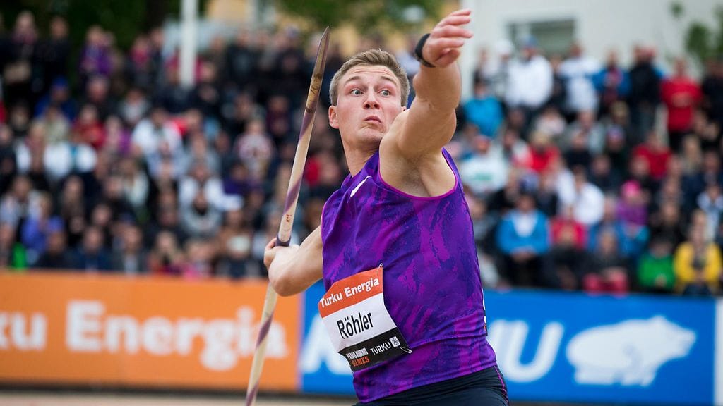 Thomas Röhler on ollut kovassa keihäskunnossa tähän kesänä (arkistokuva).