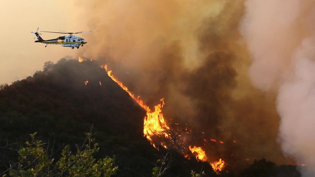 calabas tulipalo maastopalo kalifornia