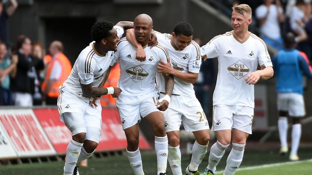 Swansea City sijoittui päättyneellä päättyneellä kaudella 16:nneksi Englannin Valioliigassa.