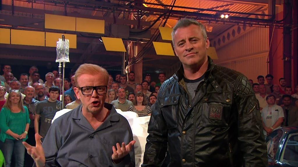 Chris Evans ja Matt LeBlanc luotsaavat uutta Top Gearia Chris Harrisin kanssa.
