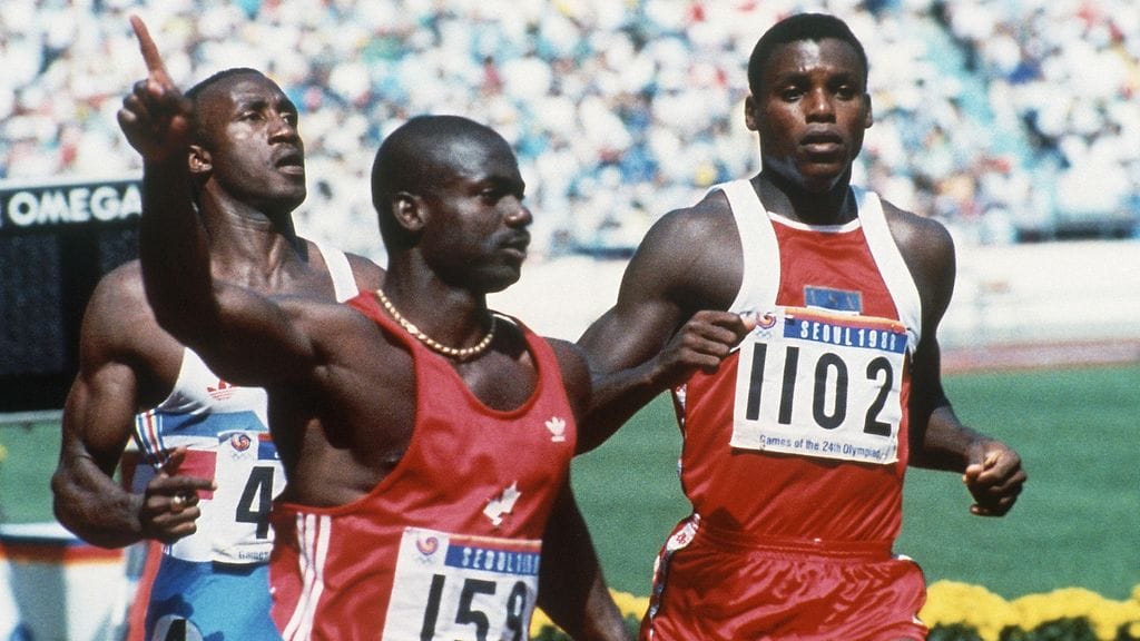Ben Johnson, Carl Lewis, Soul 1988
