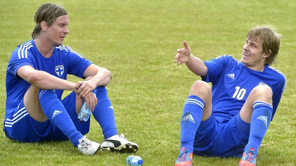 Markus Halsti ja Teemu Pukki.