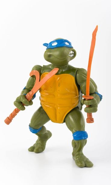 Turtleseista tuttu Leonardo.