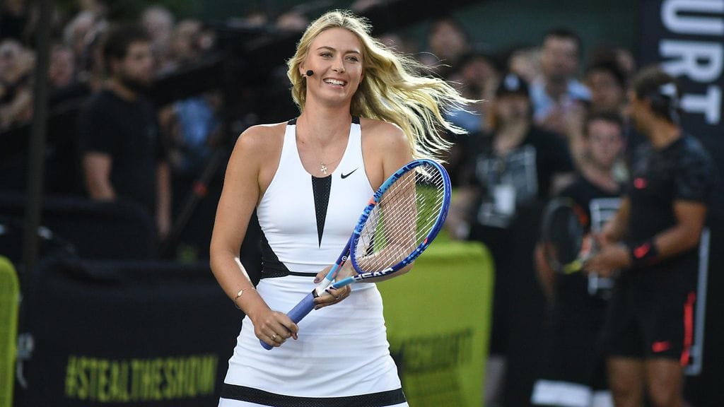 Maria Sharapova on yksi Niken tunnetuimmista mainoskasvoista.