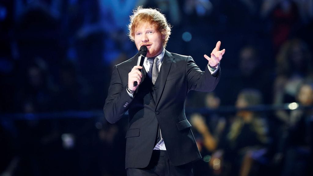Ed Sheeran.