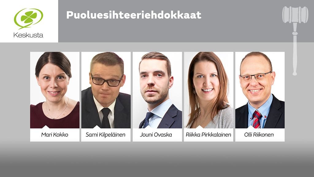 keskusta-puoluesihteeriehdokkaat