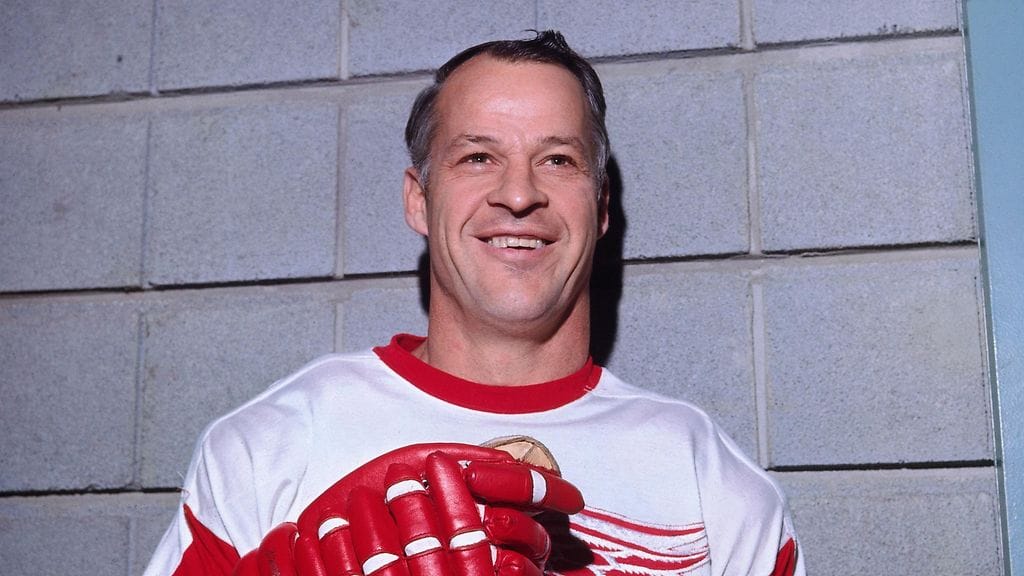 Gordie Howe vuonna 1970