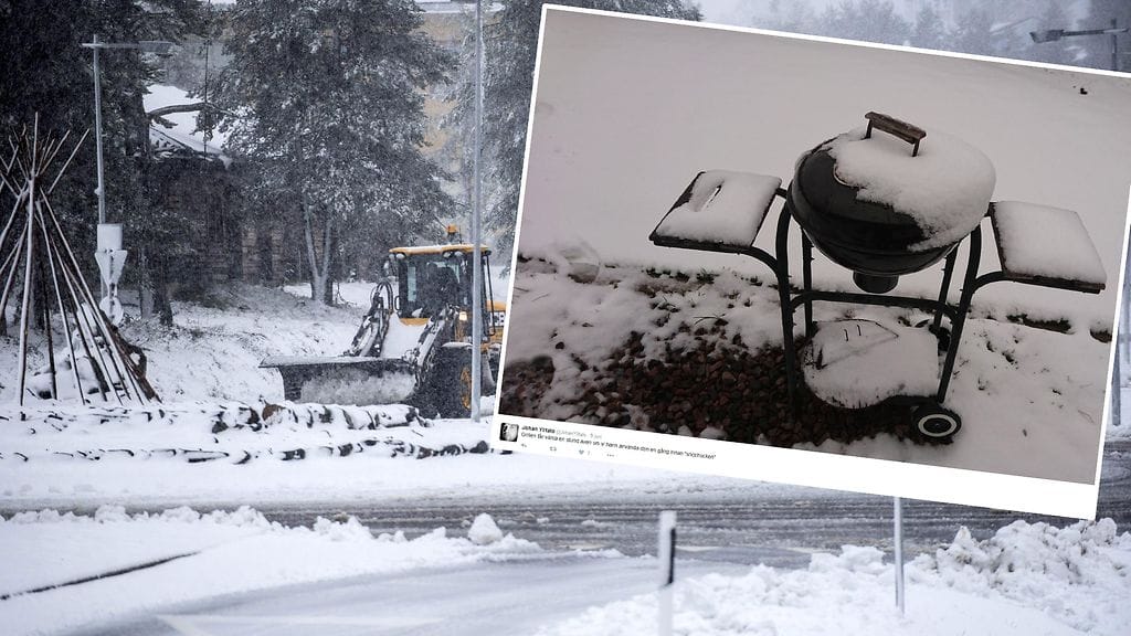 Kesälunta tuprutti tällä viikolla sekä Suomessa että Ruotsissa. Saariselälle Salomo-myrsky toi usean sentin lumikerroksen 9. kesäkuuta 2016. Ja myös Kiirunassa saatiin oma osansa (pikkukuva).