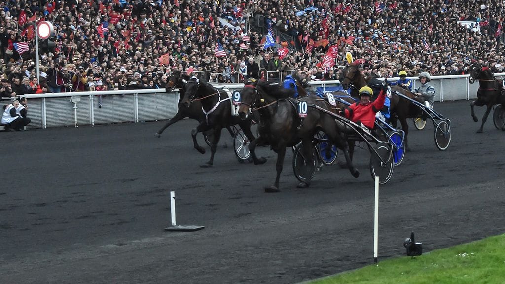 Franck Nivard ohjasti Bold Eaglen voittoon Prix d'Ameriquessa tammikuussa (arkistokuva)