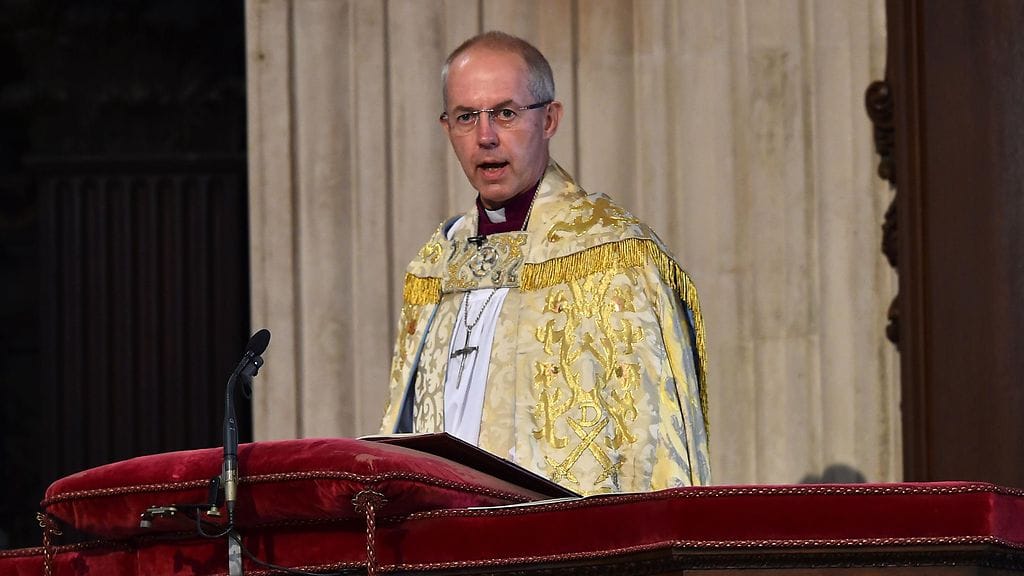 Canterburyn arkkipiispa Justin Welby kannattaa Britannian EU-jäsenyyttä.