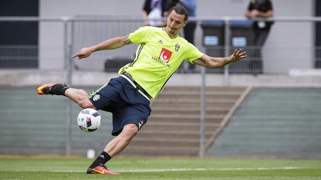 Zlatan Ibrahimovic.