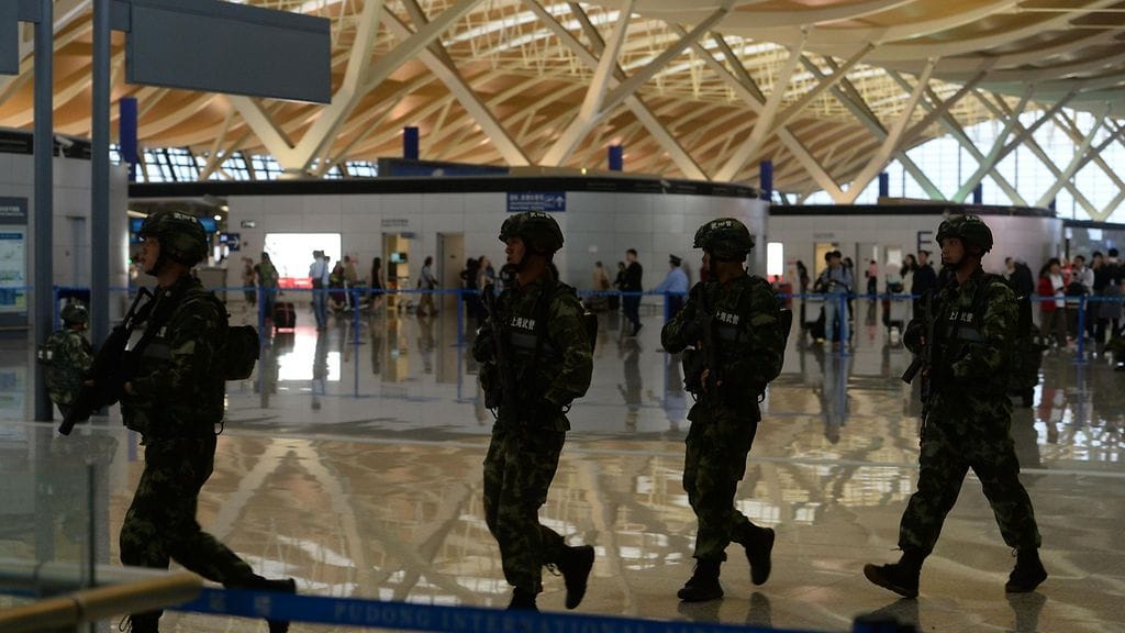 Shanghai pommi lentokenttä