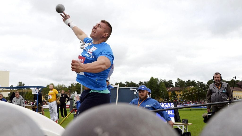 Arttu Kangas on parantanut ennätystään yli puolella metrillä tänä kesänä.