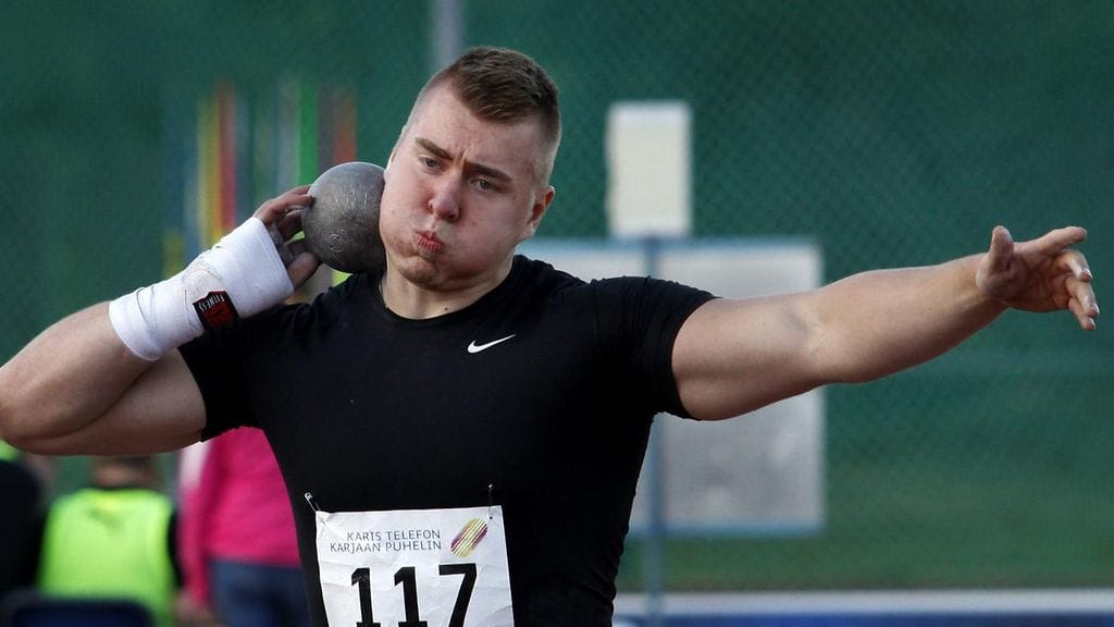 Arttu Kangas paransi tulostaan peräti 25 sentilla Raaseporissa.