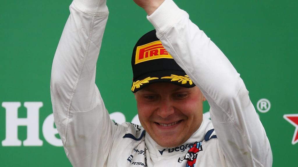 Valtteri Bottas juhli kolmatta sijaa Kanadassa