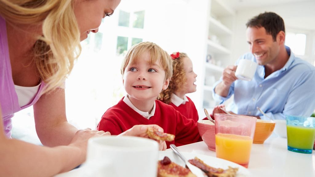 Jos perhettä ei olisi, kuka tekisi aamupalaa...?