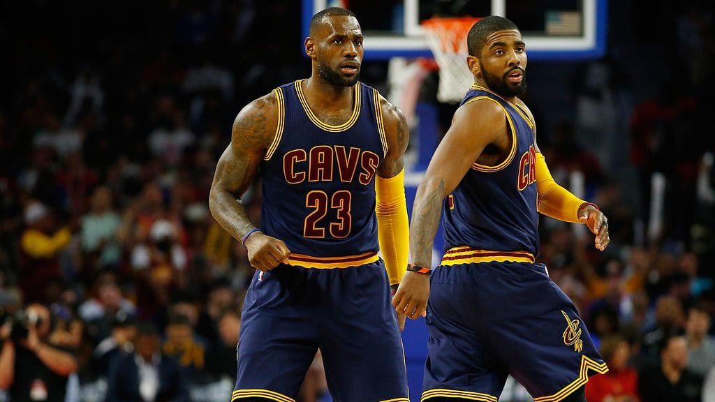 LeBron James ja Kyrie Irving iskivät hurjat tehot pöytään.