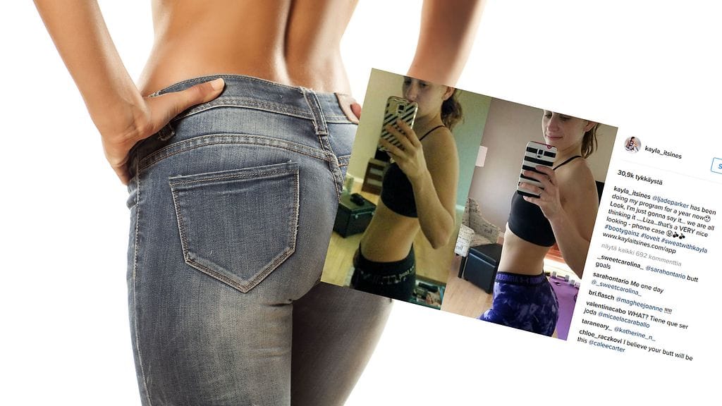 Oikea kuvakulma vai ihan oikea, entistä muodokkaampi takapuoli?