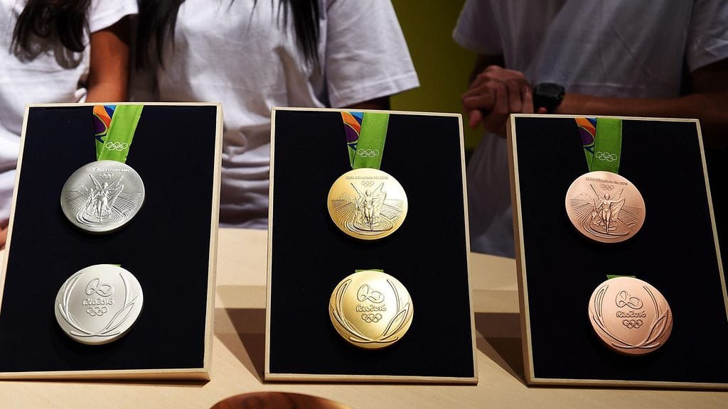 Tällaiset ovat Rion olympialaisten mitalit.