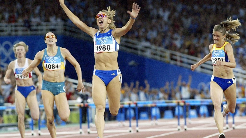 Fani Halkia, Ateena 2004