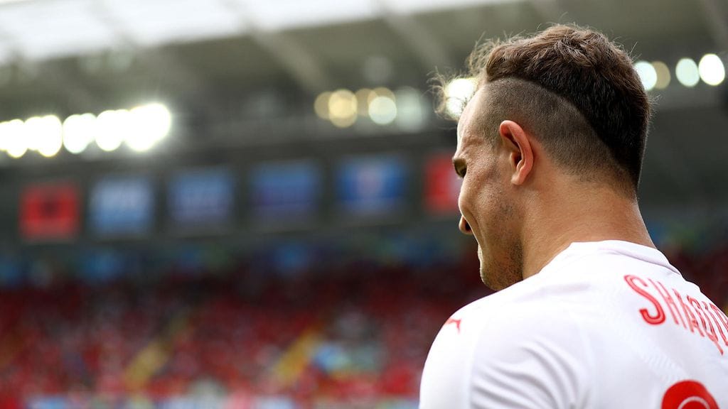 Osuuko Alppien Messi maalinteossa? Xherdan Shaqiri aloittaa Sveitsin hyökkäyksessä.
