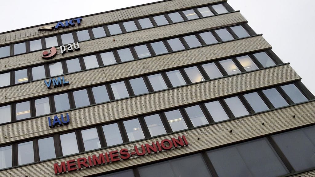 Suomen Ammattiliittojen Keskusjärjestön SAK:n toimitalo jossa AKT, pau, VML, IAU ja Merimies-unioni toimistot.