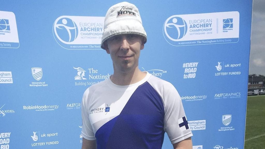 Jousiampuja Samuli Piippo debytoi olympialaisissa 36 vuoden iässä.