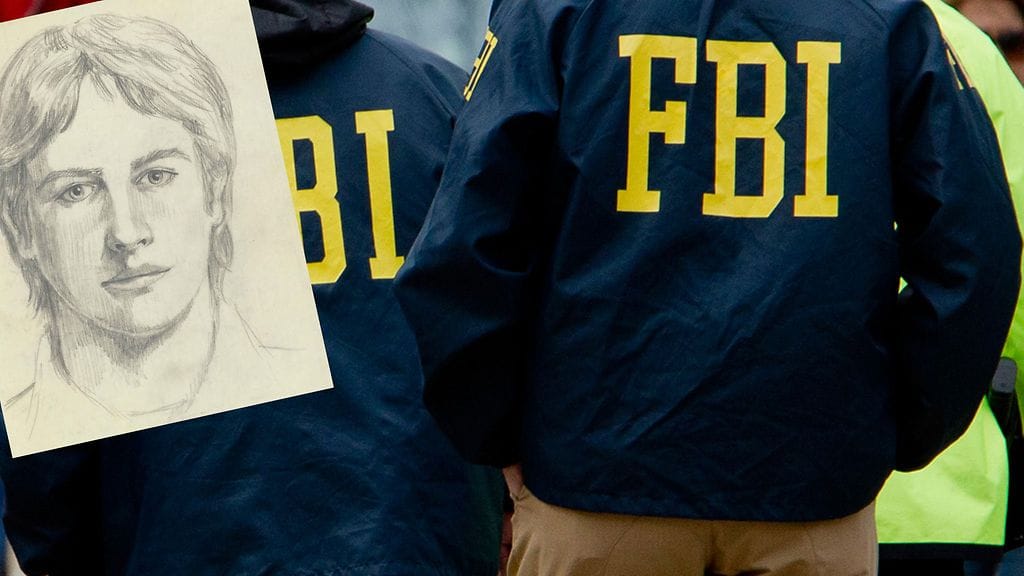 Mikäli tekijä on yhä elossa, FBI arvioi hänen ikänsä olevan noin 60-75 vuotta. Kuvassa poliisin luonnos tekijästä vuosikymmenten takaa.