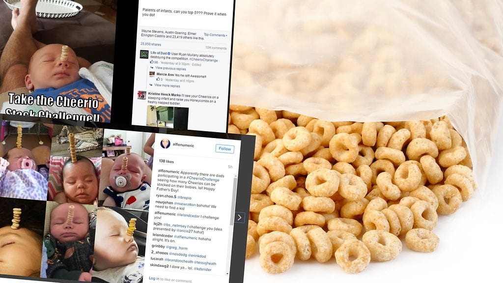 Kuvituskuva, kuvakaappaukset Facebookista ja Instagramista