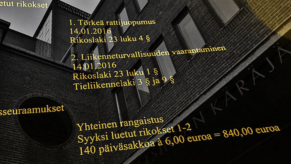 Helsingin käräjäoikeus antoi tuomion perjantaina.