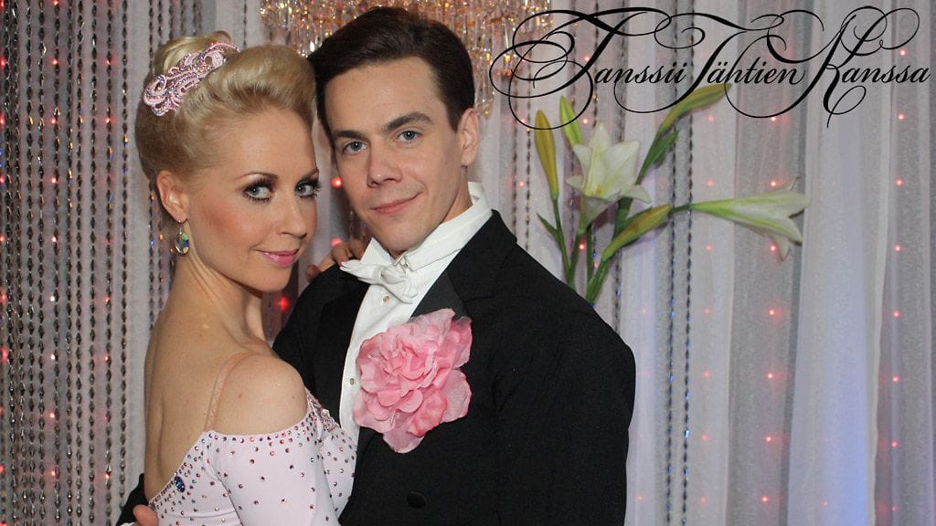 Tanssii Tähtien Kanssa -tähtipari Krisse Salminen ja Matti Puro.
