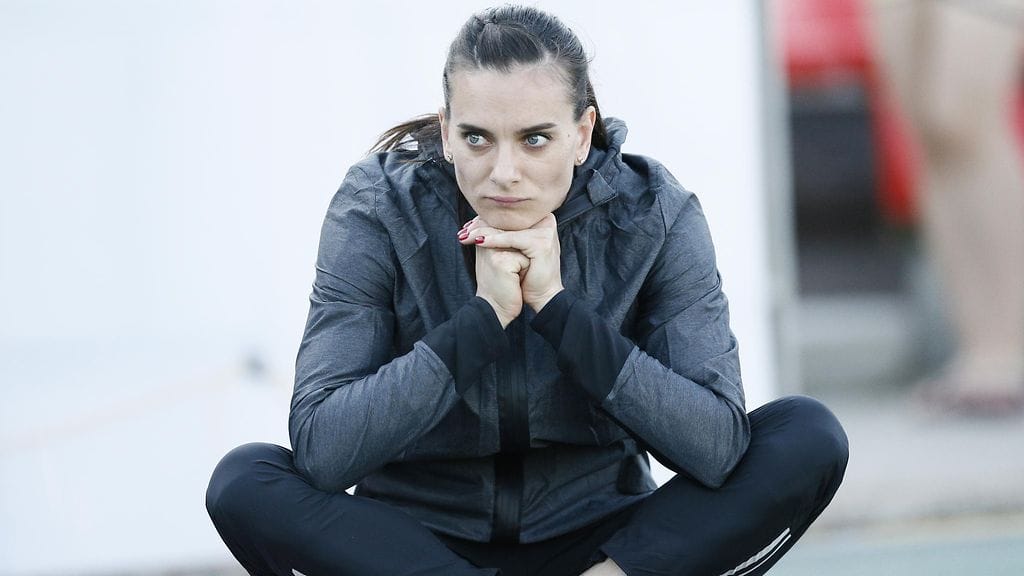 Jelena Isinbajeva saa jännittää KOK:n tämänpäiväisen kokouksen lopputulosta.