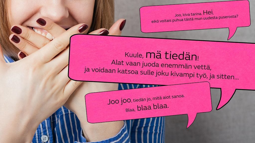 Suuri osa kommunikaatio-ongelmista johtuu siitä, että keskustelun molemmat osapuolet haluaisivat puhua kuuntelemisen sijaan.