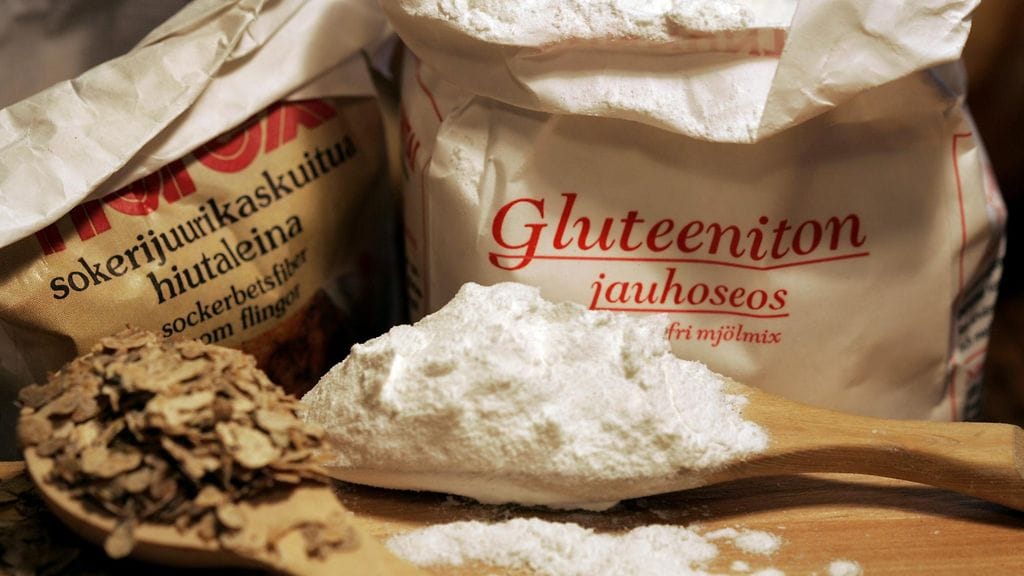 Keliakia aiheutuu viljoissa olevan valkuaisaineen gluteenin intoleranssista.