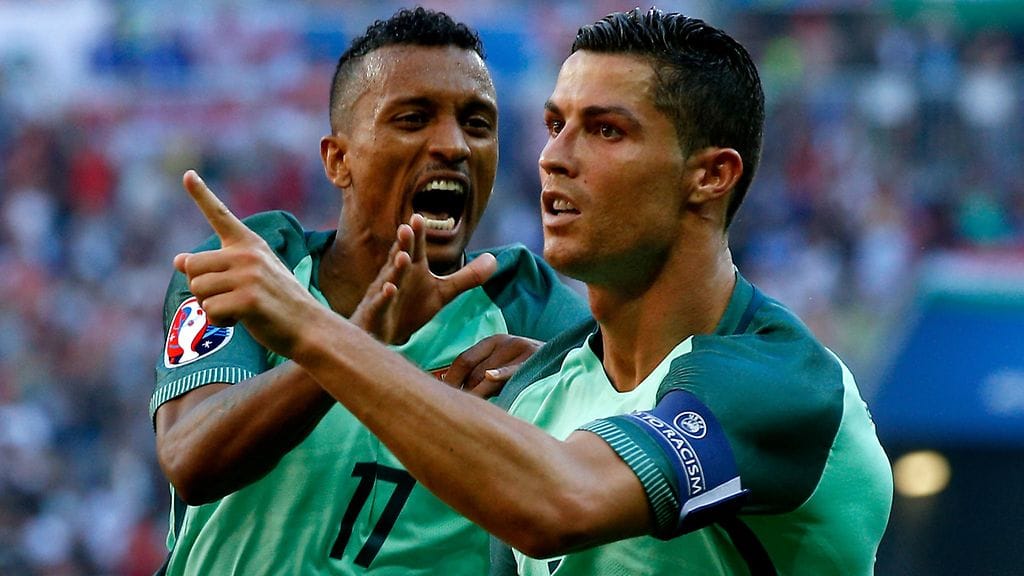 Nani ja Cristiano Ronaldo