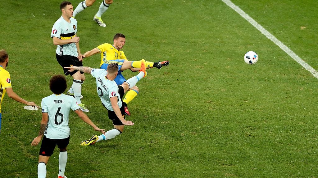 Marcus Berg ja Ruotsin ensimmäinen EM-kisalaukaus