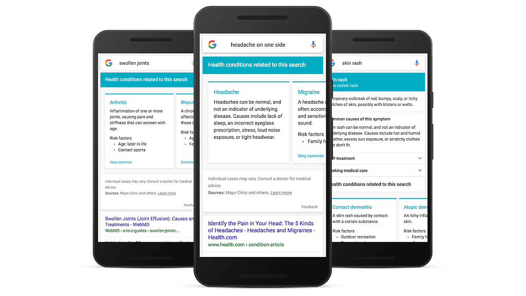 Mainoksia on ollut muun muassa itse Googlen hakutyökalussa.
