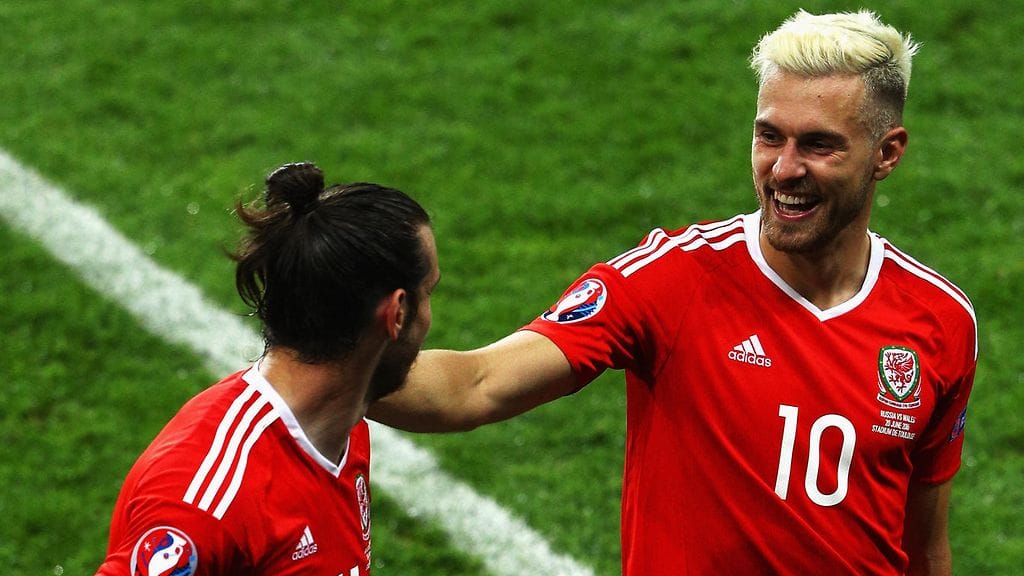 Gareth Bale ja Aaron Ramsey