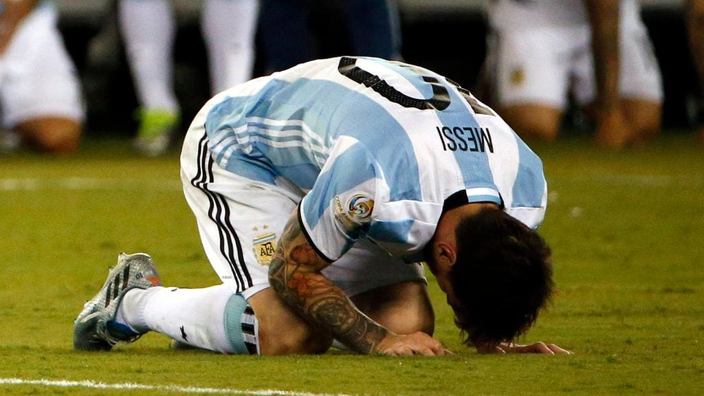 Lionel Messi koki taas karvaan pettymyksen.