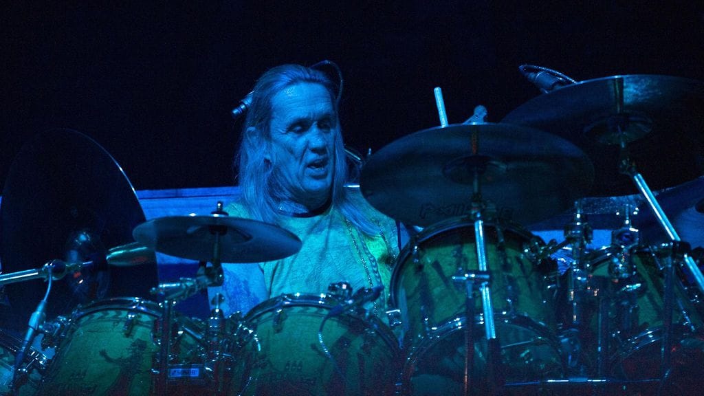 Iron Maiden Nicko McBrain Oslo 15.6.2016