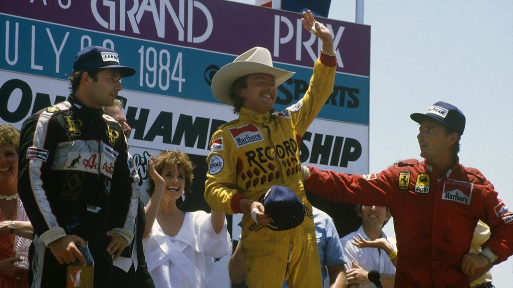 Keke Rosberg, 1984, Dallas