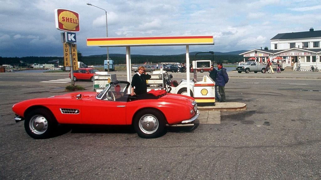 Vuosimallin 1957 BMW Roadster Inarissa.