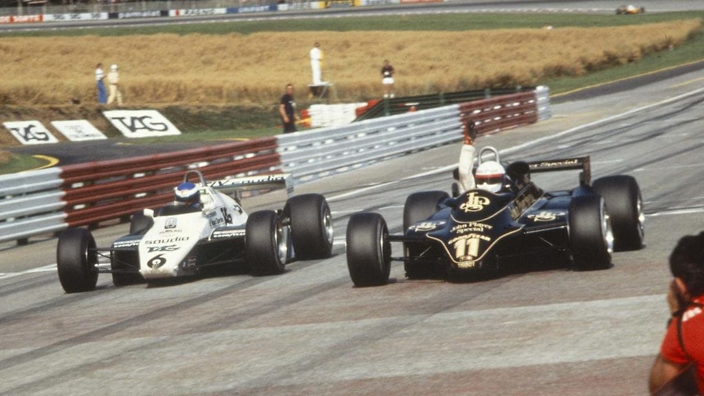 Elio de Angelis, Keke Rosberg, Itävalta, 1982