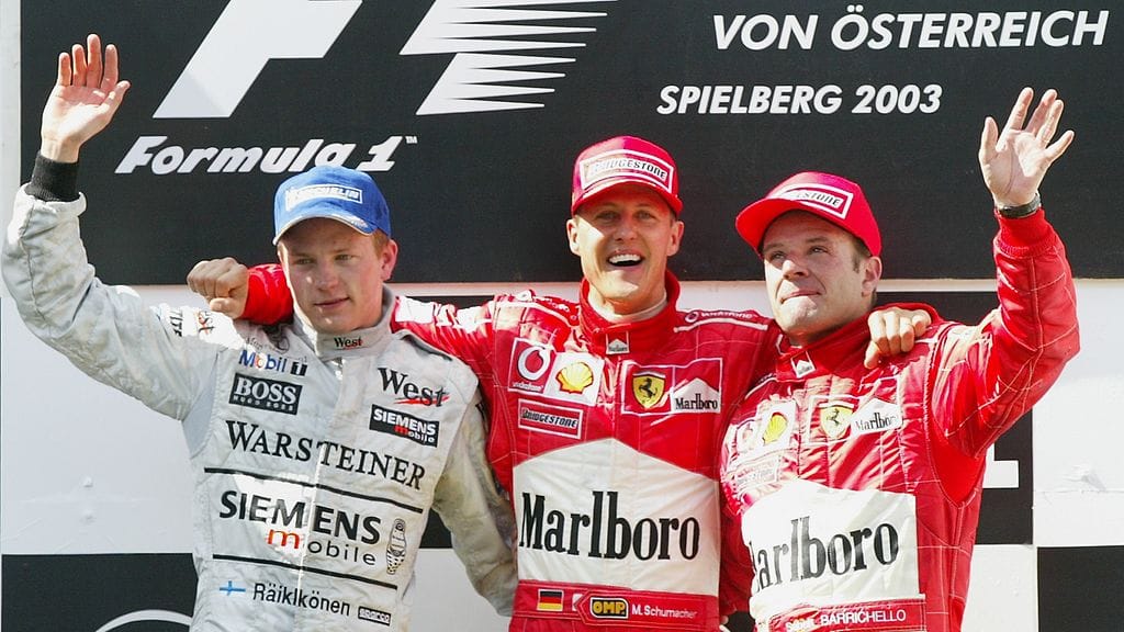 Itävalta, 2003, Räikkönen