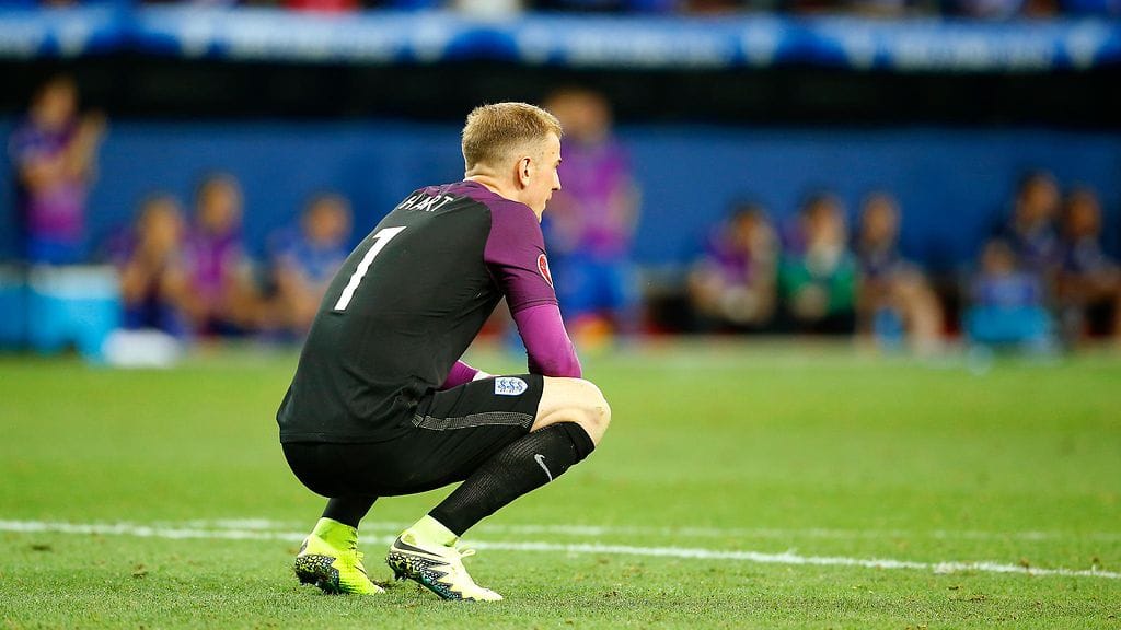 Joe Hart pettyi rajusti.