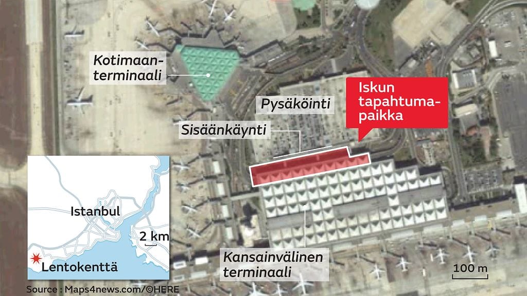 Istanbul Ataturk lentokenttä