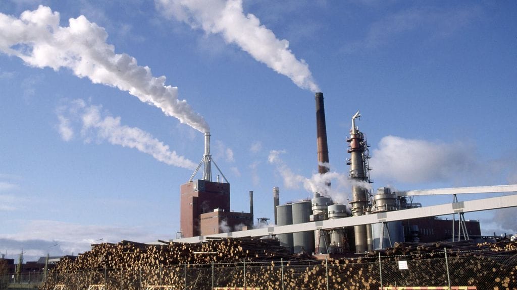 Stora Enson Veitsiluodon tehdas.